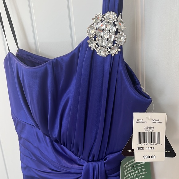 Perfect for Prom! City Triangle JCPenney purple dress. - Picture 3 of 6